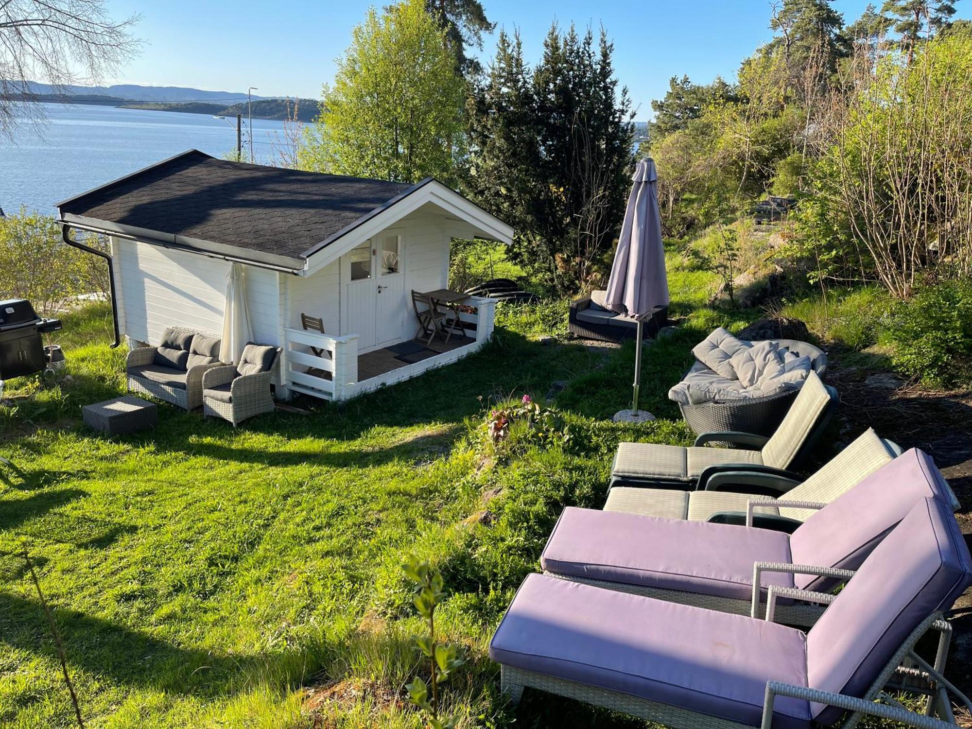 Seaside Retreat: Nordstrand Apartment with Garden and Cabin Oslo Exterior photo